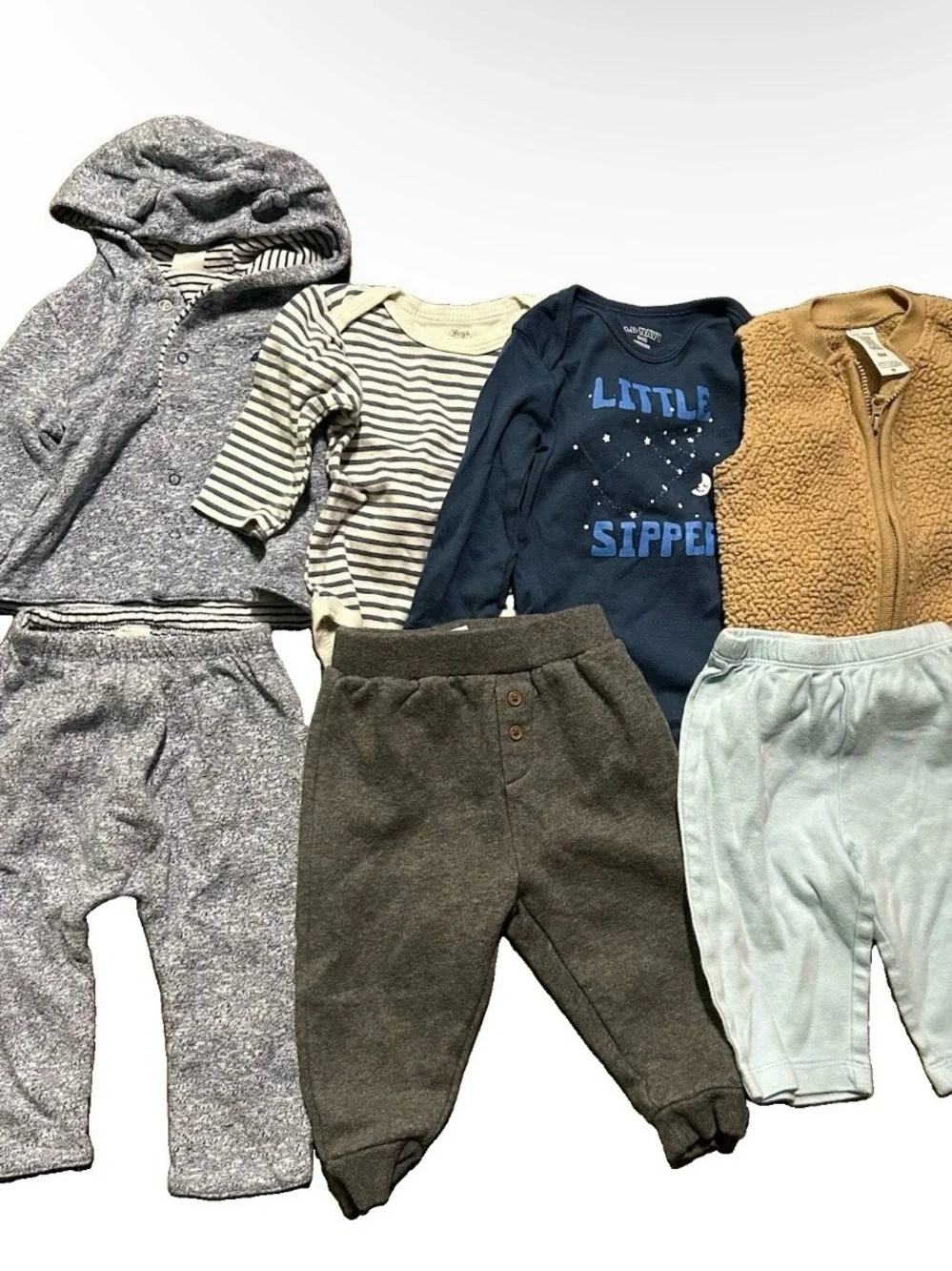 Neutral Baby Winter Clothes Gap Long Sleeves Pants Size 3-6 Months
